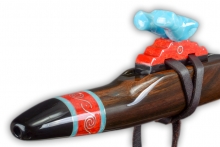 Brazilian Rosewood Native American Flute, Minor, Mid F#-4, #N22A